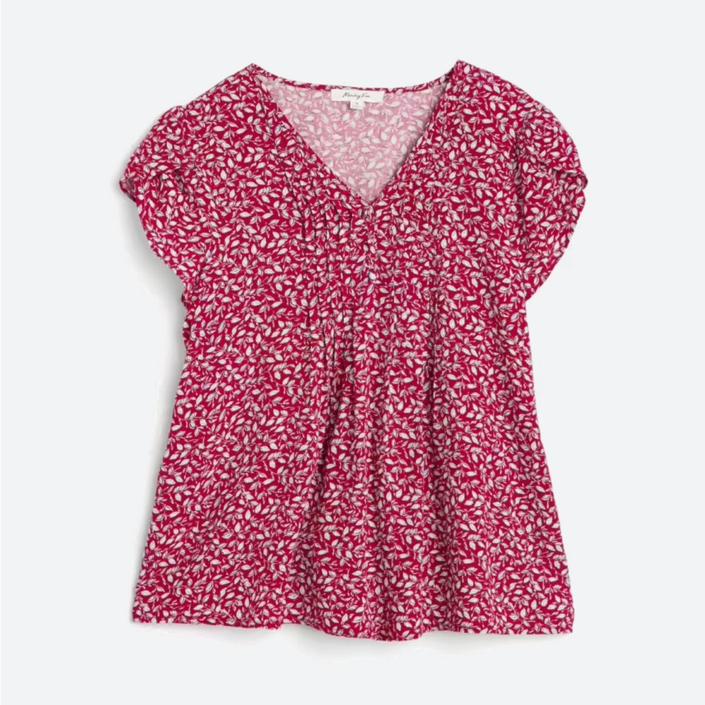 Never Worn sue tulip sleeve top - Size M